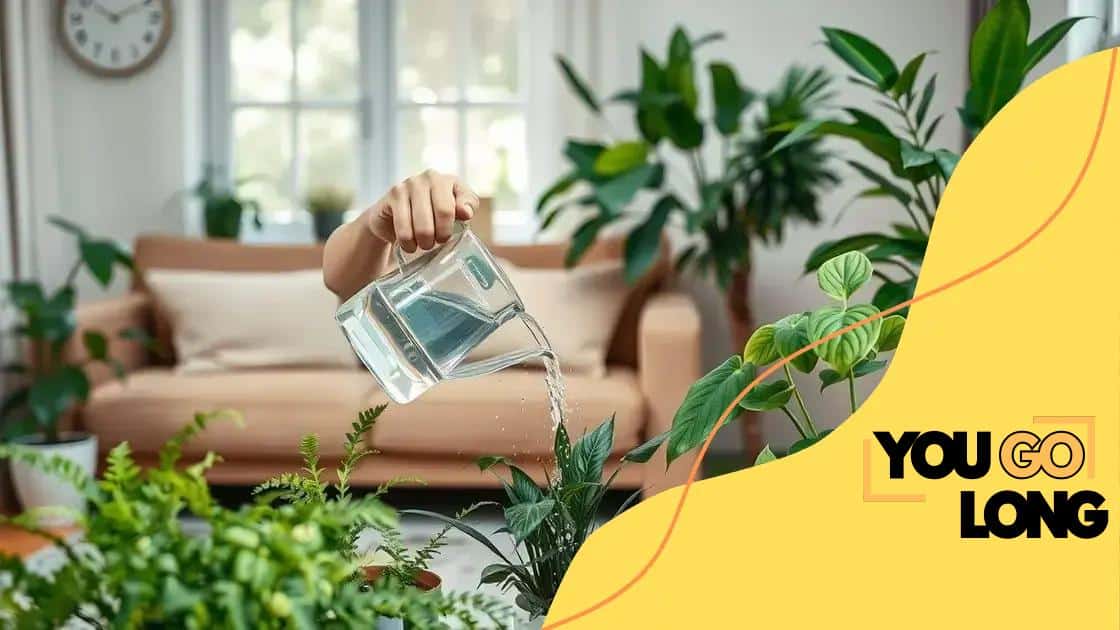 Care tips for indoor plants