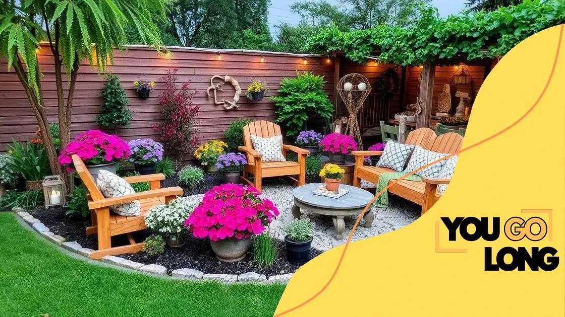 Creative outdoor decor ideas