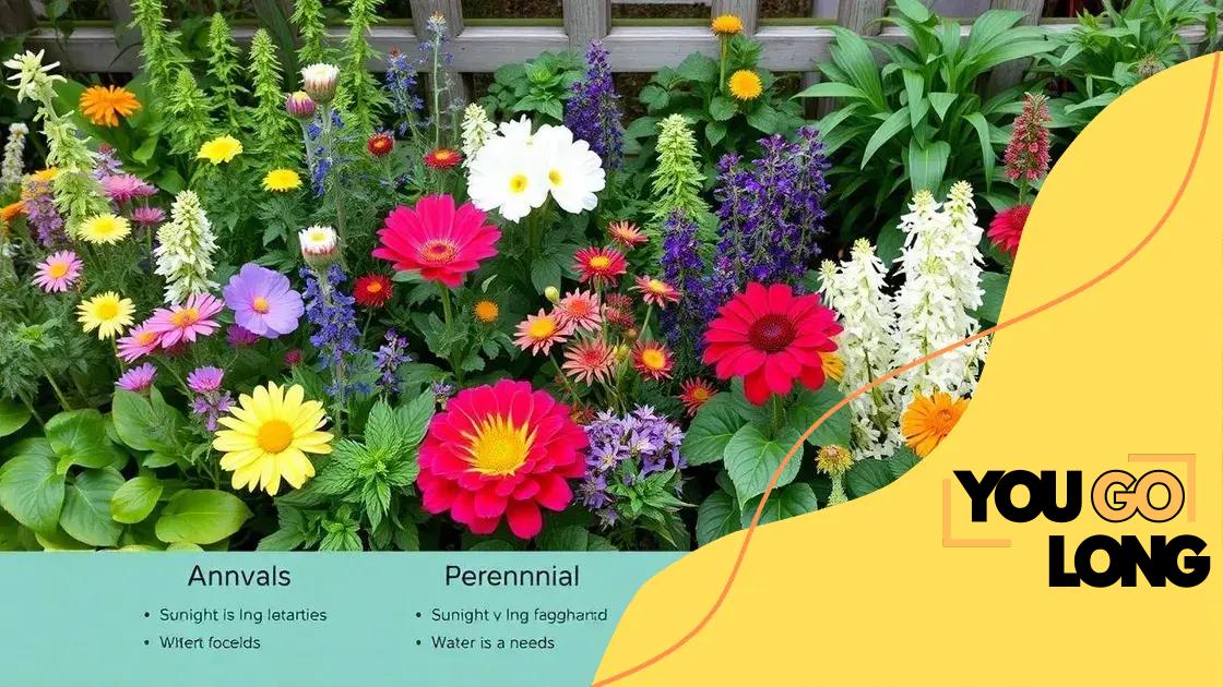 Understanding plant types and their needs