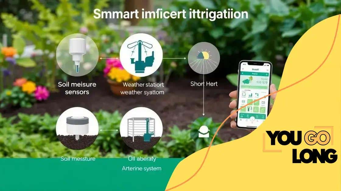 Key technologies in smart irrigation