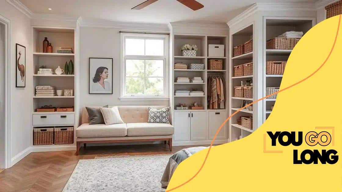 View of The best DIY storage solutions for small homes