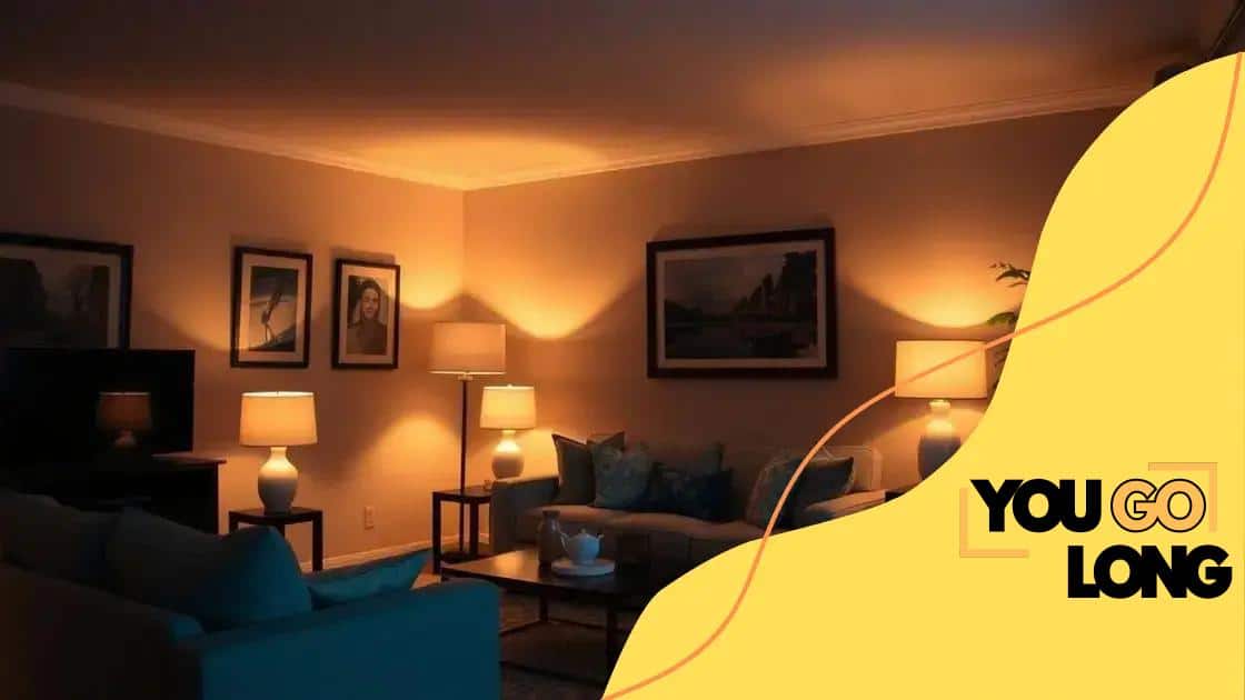 Lighting solutions that create a cozy atmosphere