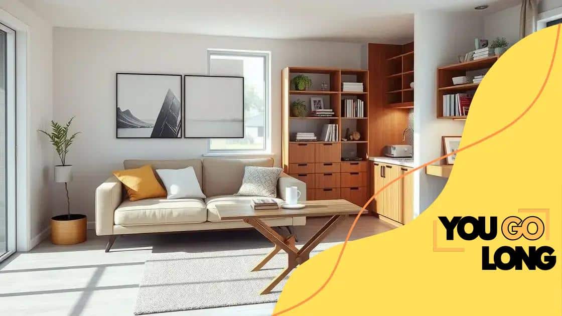 Multi-functional spaces for modern living