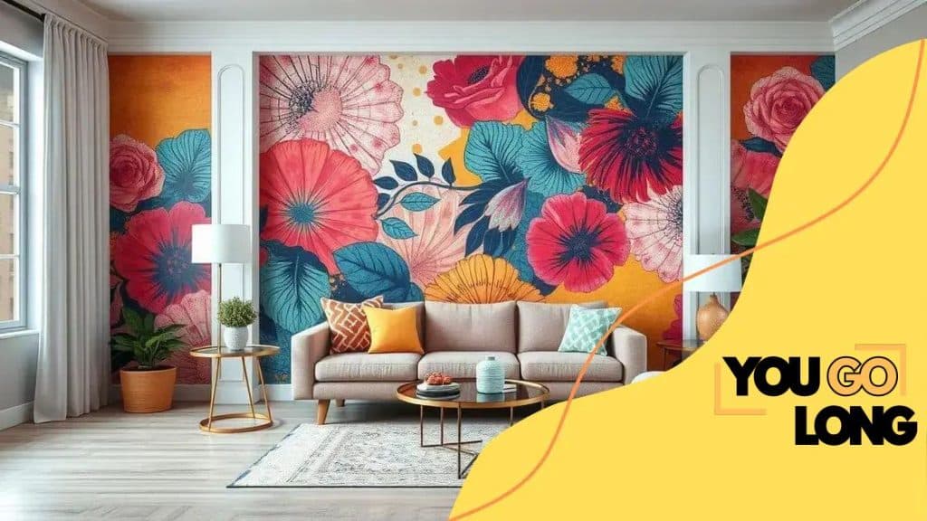Creating statement walls with modern wallpaper designs