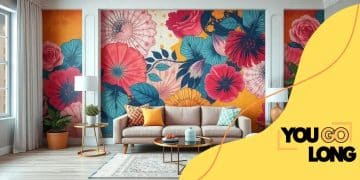 Creating statement walls with modern wallpaper designs