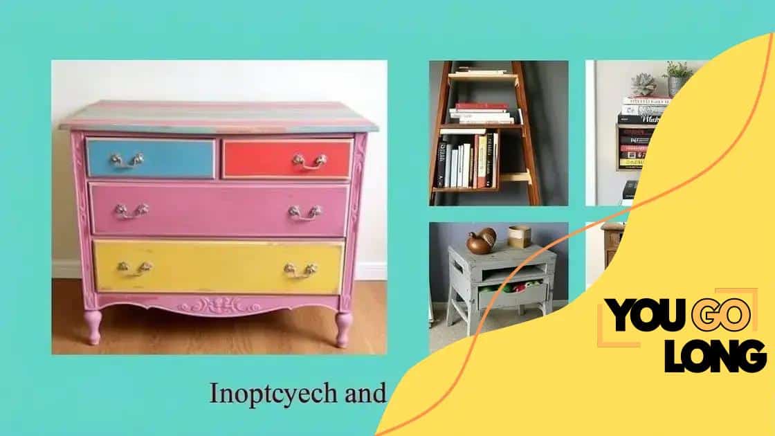 Upcycling furniture for a fresh look
