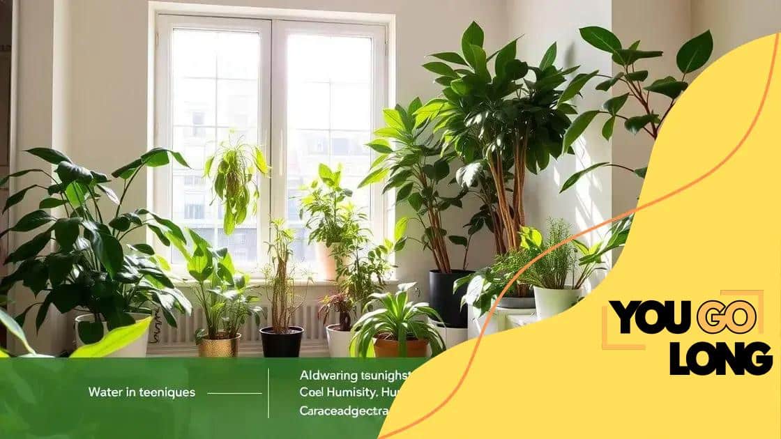 Caring for indoor plants: tips and tricks