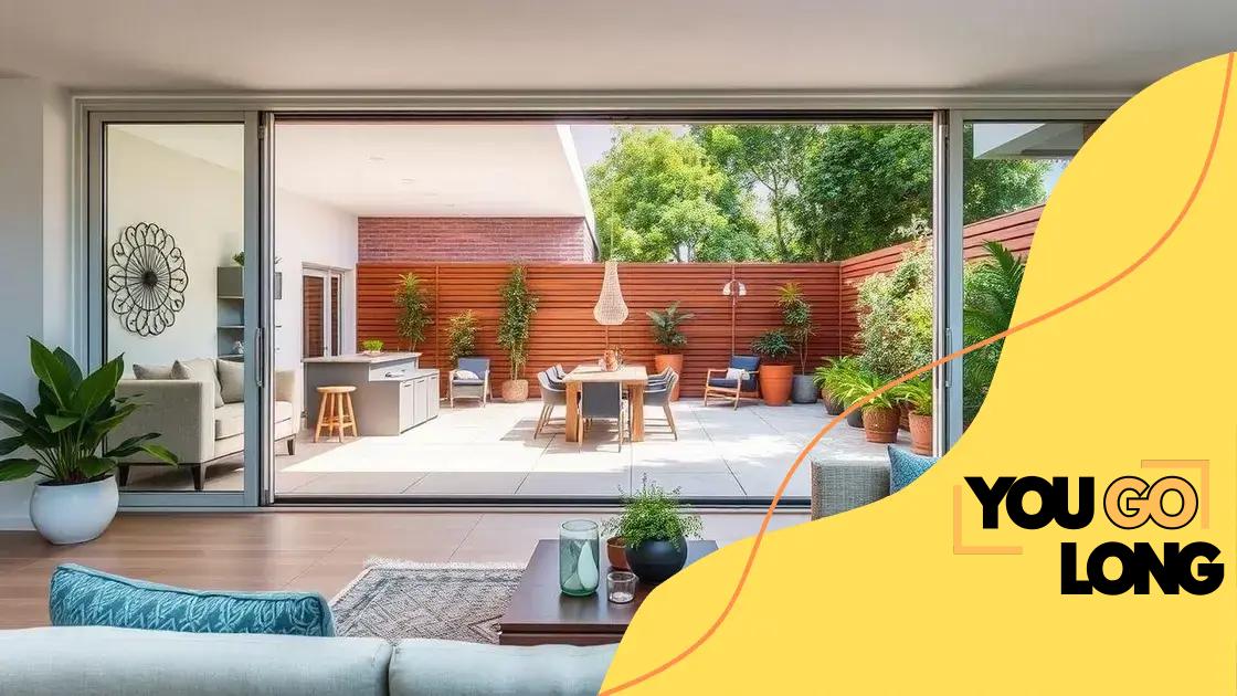 Transforming indoor-outdoor connections
