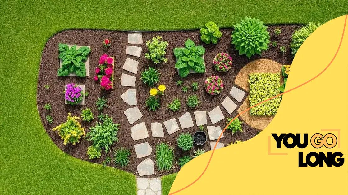Designing a sustainable garden layout