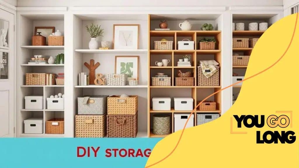 How to organize your home with DIY storage solutions