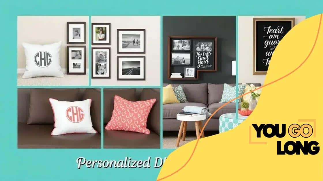 Tips for personalizing your DIY pieces