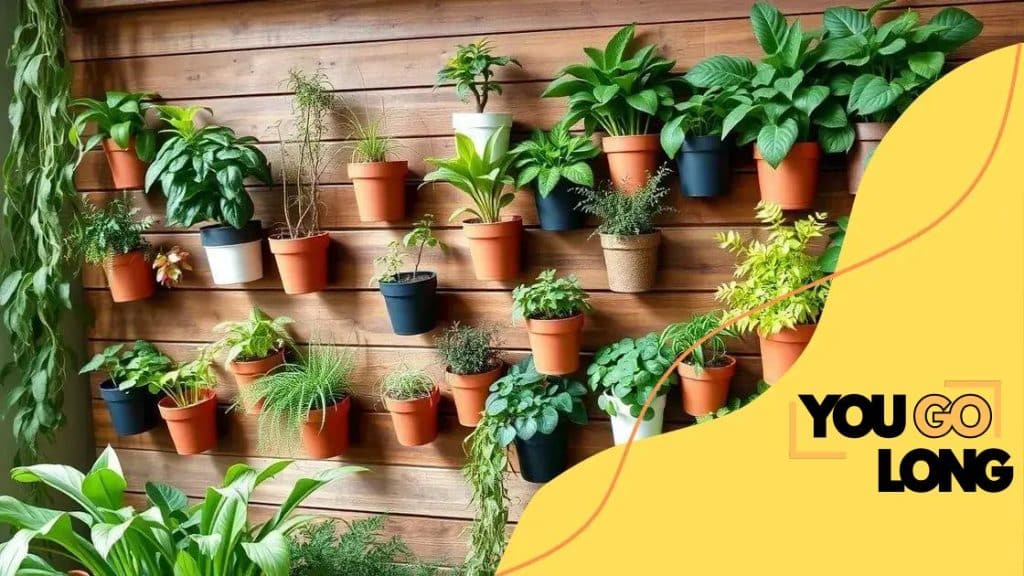 How to create a DIY wall garden for indoor plants