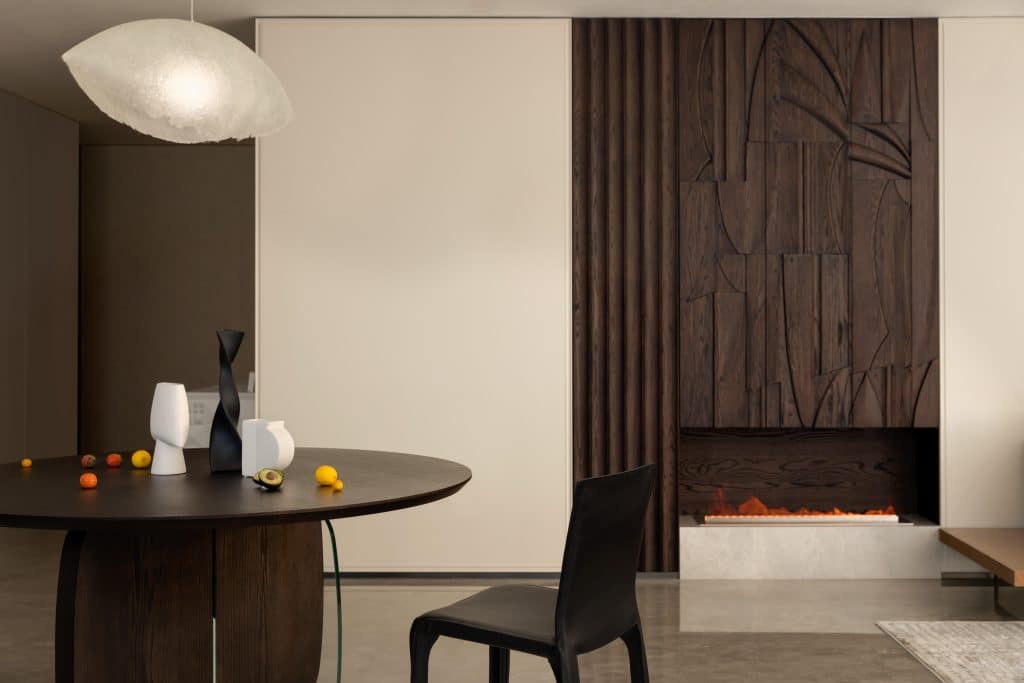 Dark wood finishes trend