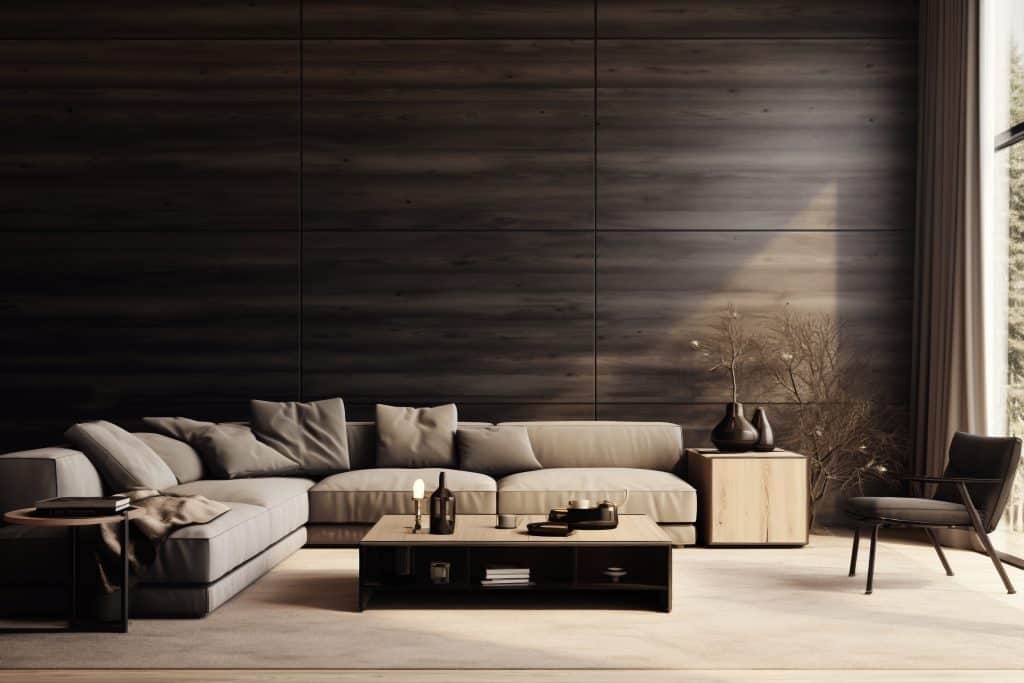 Dark wood finishes trend