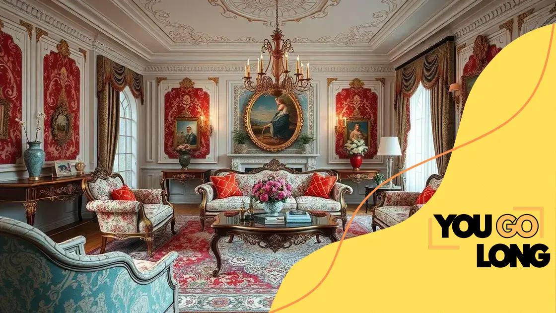 Rococo revival decor 2025: what to expect from this trend