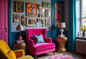 Maximalist interior design