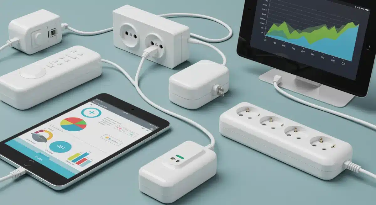 Smart plugs and power strips monitoring appliance energy usage